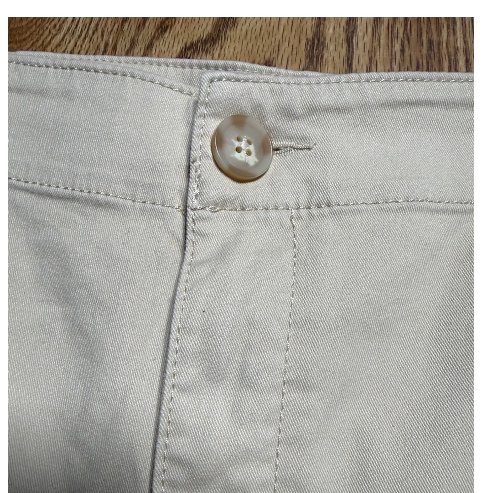LOFT The Monroe 4" Curvy Shorts 18P Beige Khaki Chino Classic Petite Plus NWT - Picture 5 of 13
